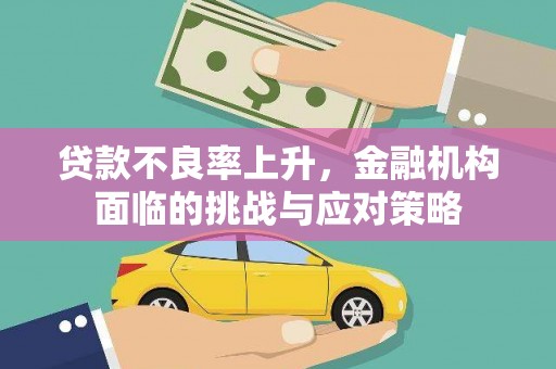 江岸贷款不良率上升，金融机构面临的挑战与应对策略