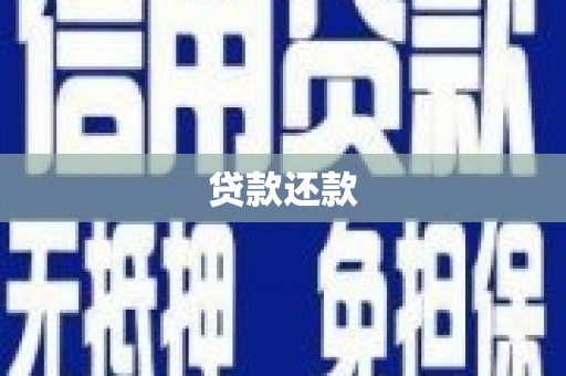 江岸贷款还款