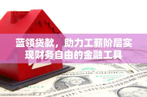 江岸蓝领贷款，助力工薪阶层实现财务自由的金融工具