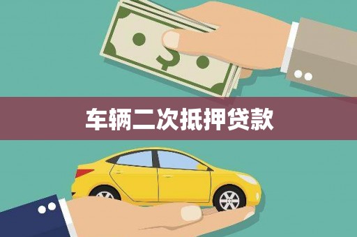 江岸车辆二次抵押贷款