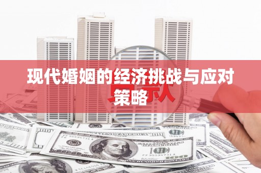 江岸现代婚姻的经济挑战与应对策略