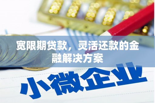 江岸宽限期贷款，灵活还款的金融解决方案