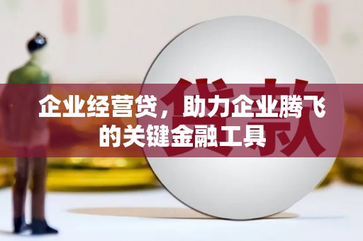 江岸企业经营贷，助力企业腾飞的关键金融工具