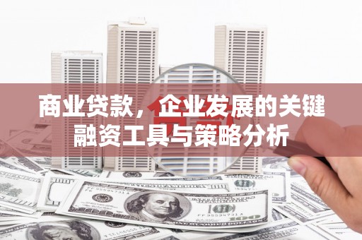 江岸商业贷款，企业发展的关键融资工具与策略分析