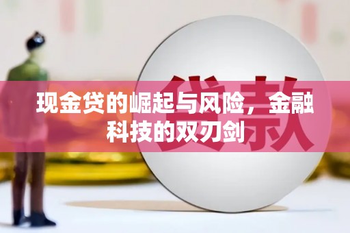 江岸现金贷的崛起与风险，金融科技的双刃剑