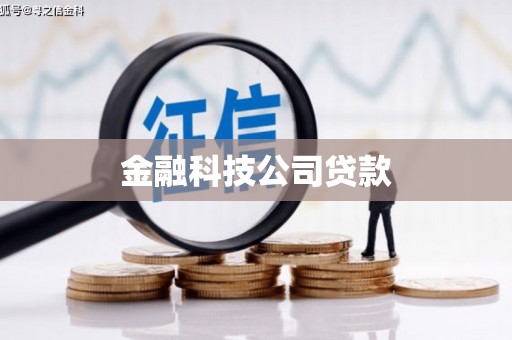 江岸金融科技公司贷款