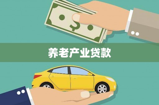 江岸养老产业贷款