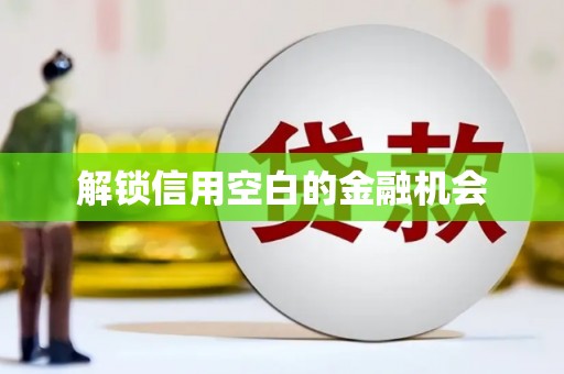 江岸解锁信用空白的金融机会