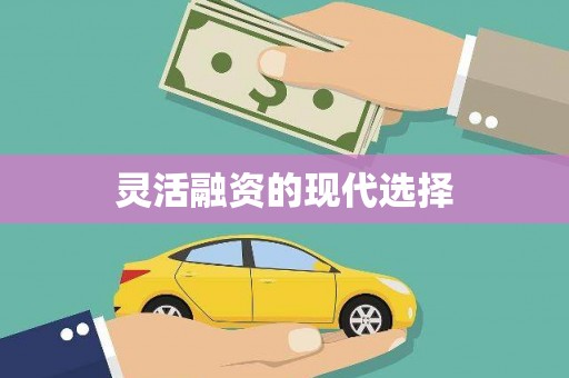 江岸灵活融资的现代选择