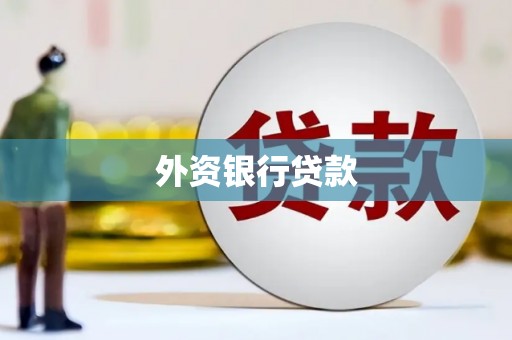 江岸外资银行贷款